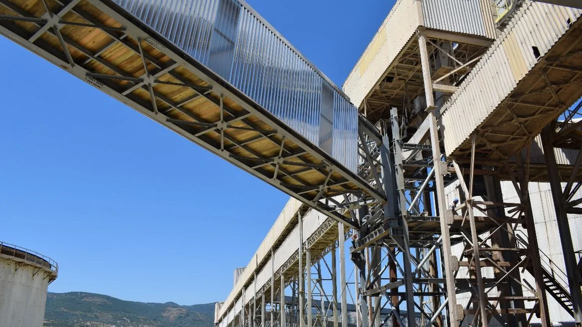 Bağfaş — Konveyör bant galerisi çelik imalat ve montajı